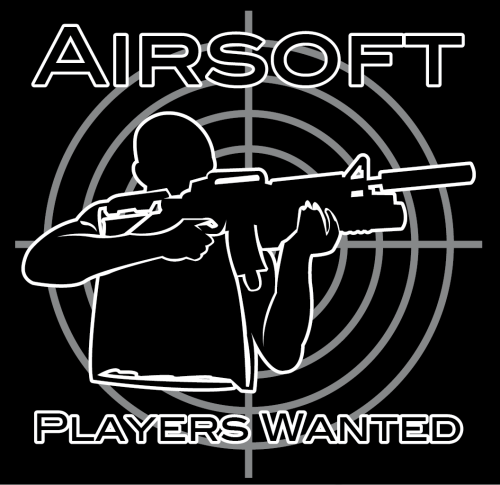 T-Shirt "AIRSOFT - Players Wanted"