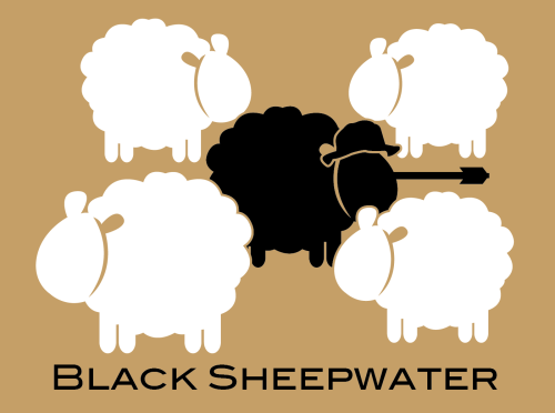 T-Shirt "Black Sheepwater"
