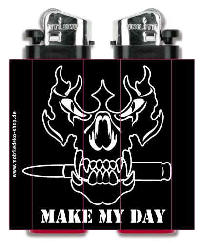 Feuerzeug "Make My Day"