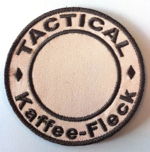 Patch "Tactical Kaffee-Fleck"