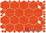 Hexagon 034 orange "groß"