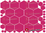 Hexagon 041 pink "groß"