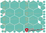 Hexagon 055 mint "groß"