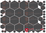 Hexagon 073 dunkelgrau "groß"
