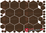 Hexagon 080 braun "groß"