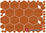 Hexagon 083 haselnussbraun "groß"