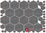 Hexagon 090 silber "groß"