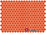 Hexagon 034 orange "klein"