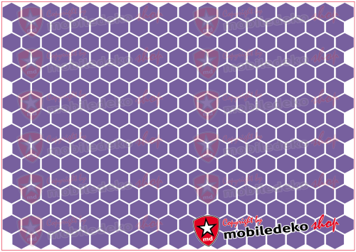 Hexagon 043 lavendel "klein"