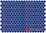 Hexagon 049 königsblau "klein"