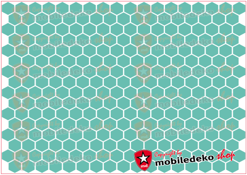 Hexagon 055 mint "klein"