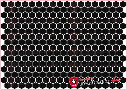 Hexagon 070 schwarz "klein"