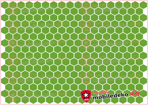 Hexagon 063 lindgrün "klein"