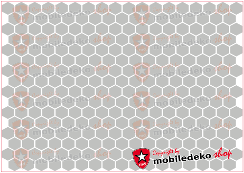Hexagon 072 hellgrau "klein"
