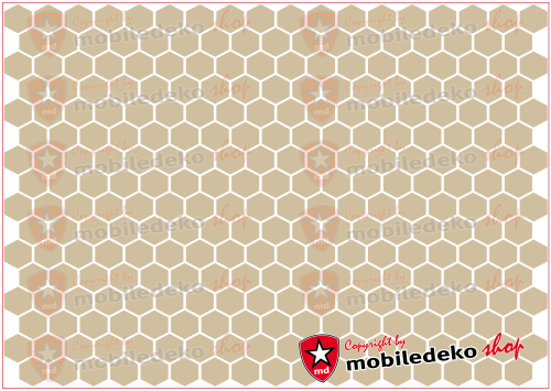 Hexagon 082 beige "klein"