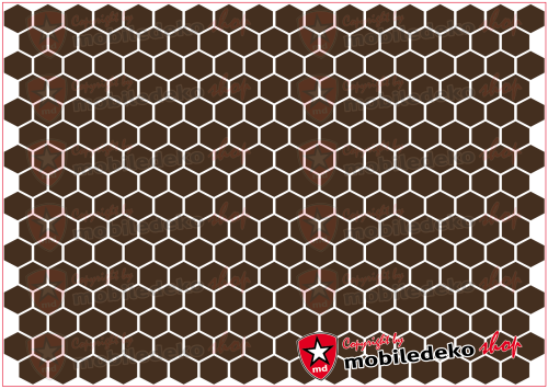 Hexagon 080 braun "klein"