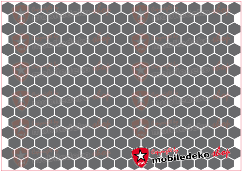 Hexagon 090 silber "klein"