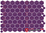 Hexagon 040 violett "mittel"