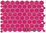 Hexagon 041 pink "mittel"