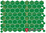 Hexagon 062 hellgrün "mittel"