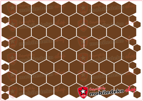 Hexagon 092 kupfer "mittel"